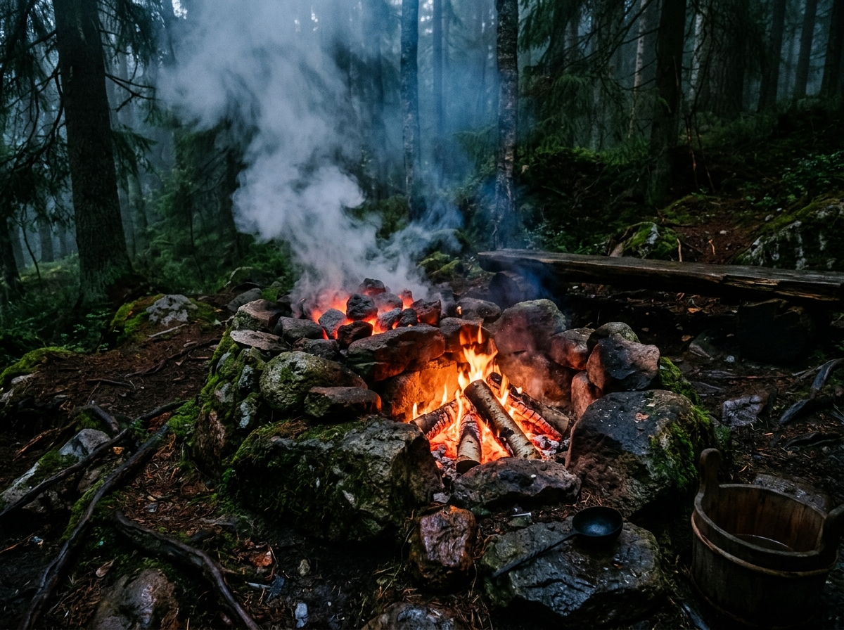 Roots of the Ritual: Ancient earth smoke sauna traditions